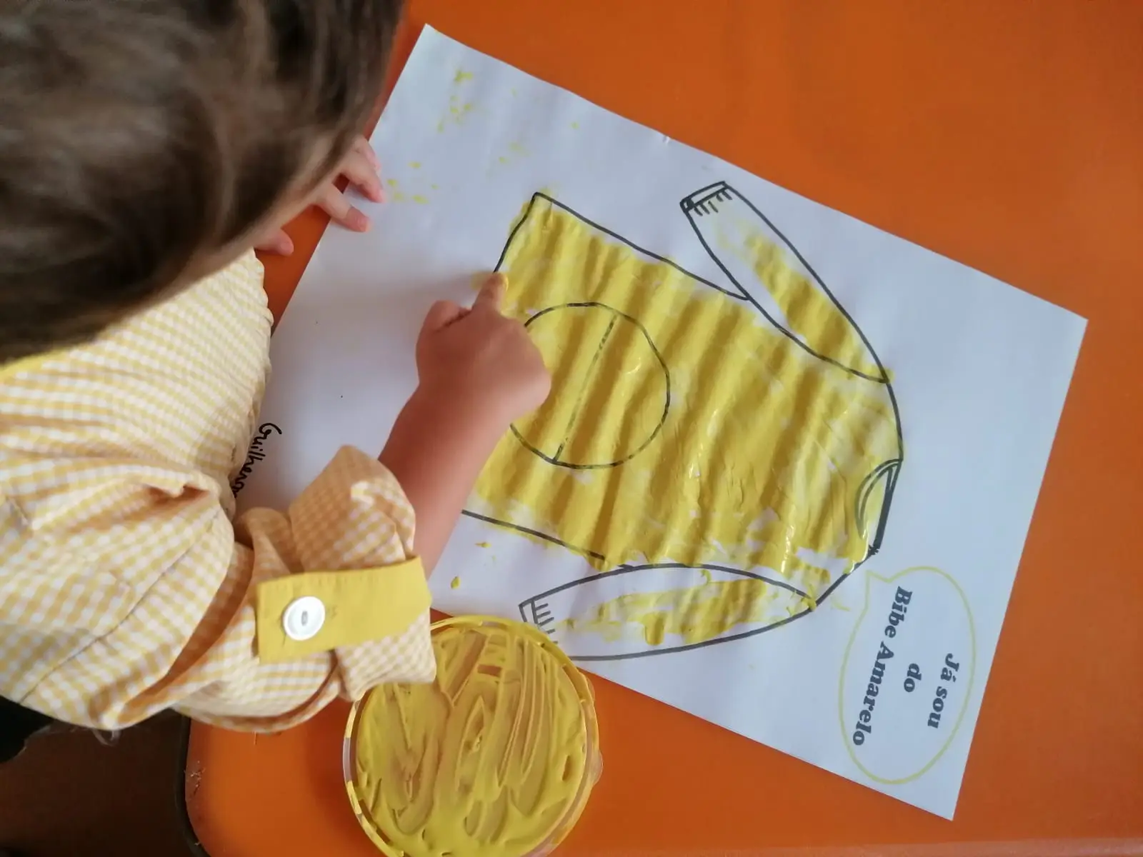 O meu primeiro dia no Bibe Amarelo